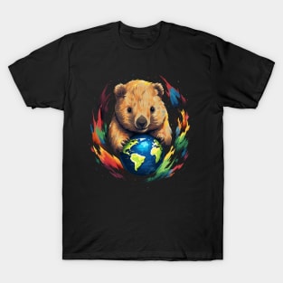 Wombat Earth Day T-Shirt
